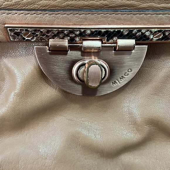 Mimco animal print shoulder bag - Picture 3 of 5